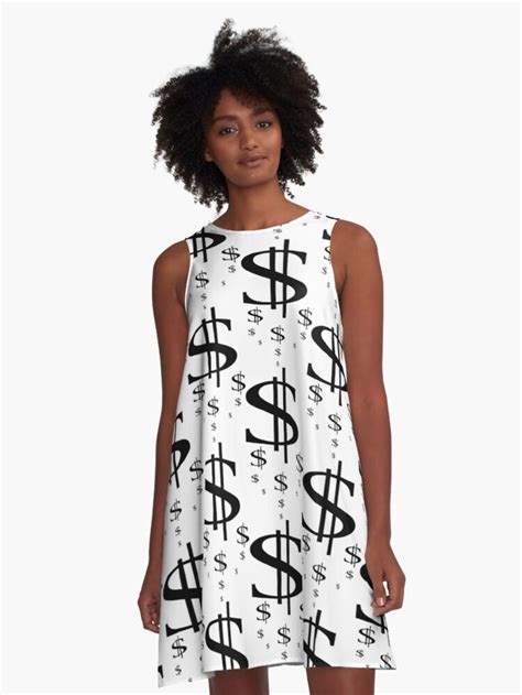 'Dollar money' A-Line Dress by Redmoon9 | A line dress, Dresses, Dollar money