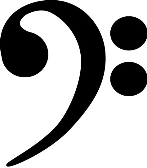 0 Result Images of Bass Clef Symbol Png - PNG Image Collection