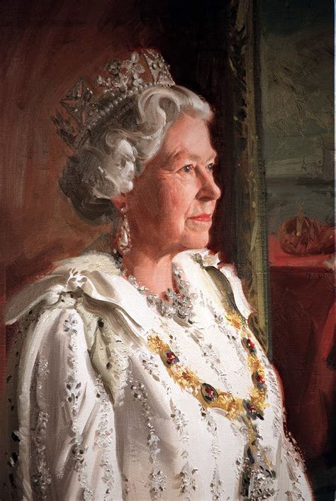 Queen Elizabeth Painting