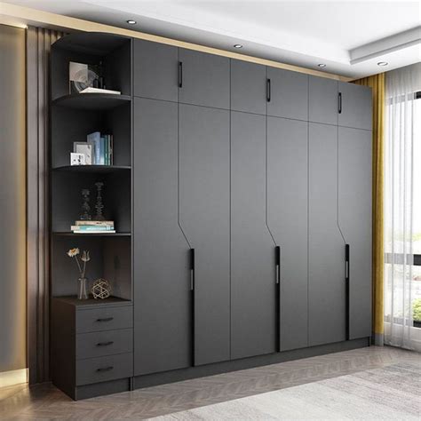 10+ Grey Wardrobe Designs Ideas: Modern Interior Look | Modern cupboard ...