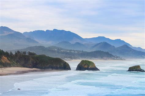 Sea Stacks at Cannon Beach from Ecola State Park 2 - 2TravelDads