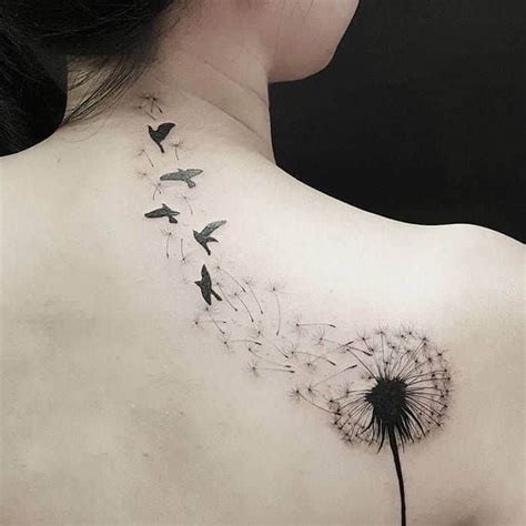 103 Impressive Dandelion Tattoos | Tatuaje de diente, Diente de leon tatuaje, Tatuajes de pájaro ...