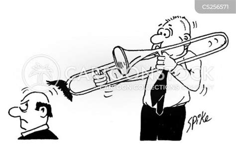 Trombone Player Cartoons and Comics - funny pictures from CartoonStock