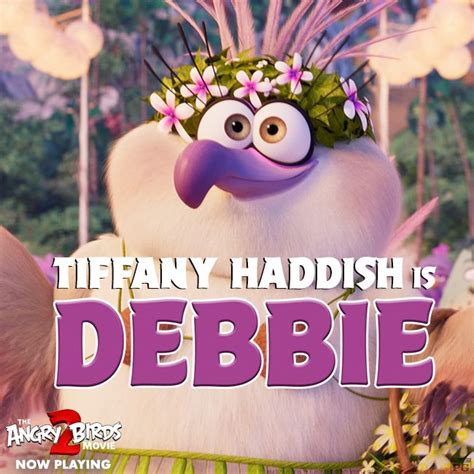 She's an Eagle with a lot of heart... #TiffanyHaddish is DEBBIE! #AngryBirdsMovie2 now playing ...