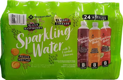 Member's Mark Sparkling Water Sweetened, 408 Fluid Ounce: Amazon.com: Grocery & Gourmet Food