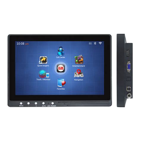 IP65 Industrial Panel Management System with Intel Core I5 CPU