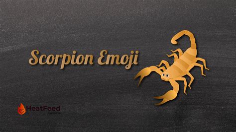 🦂 Scorpion Emoji- ️ Copy & Paste 📝