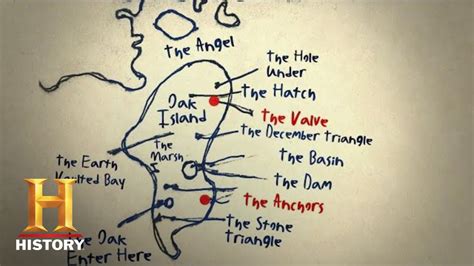 The Curse of Oak Island: MAP DISCOVERY REVEALS HIDDEN HATCH (Part 1 ...