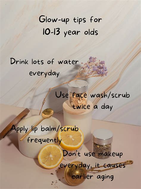 Natural Glow-up tips for 10-13 year olds | Glow up tips, Lip balm scrub, Glow up?