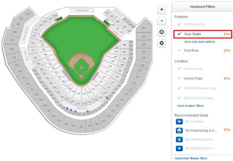 Milwaukee Brewers Seating Chart Miller Park | Cabinets Matttroy