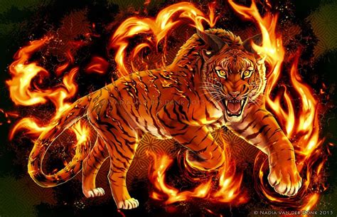 Fire Tiger Wallpapers - 4k, HD Fire Tiger Backgrounds on WallpaperBat