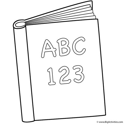 Abc And 123 Pages Coloring Pages