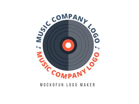 Music Company Logo - MockoFUN