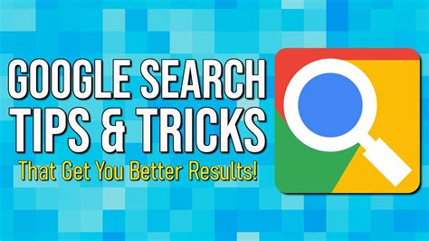 Google Search Tips & Tricks That Get You Better Results! - YouTube