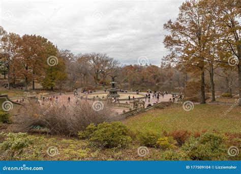 Bethesda Fountain in Central Park Editorial Stock Image - Image of scene, central: 177509104