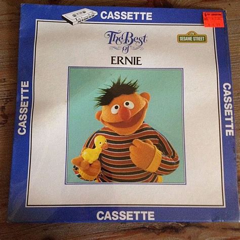 New Sealed Sesame Street Songs Best of Ernie Audio Cassette Tape VTG ...