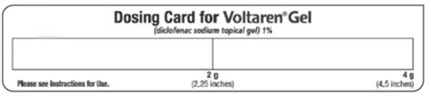 Voltaren Gel - FDA prescribing information, side effects and uses