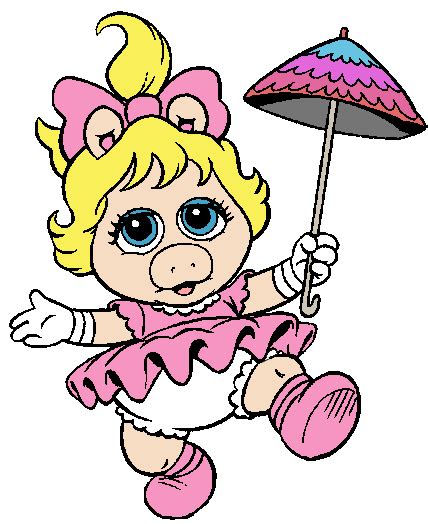 80s cartoons girls | Muppet babies, Muppets, Baby clip art