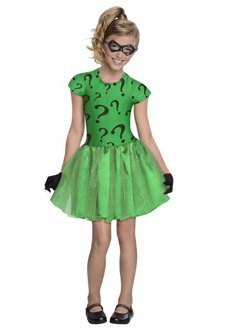 Girls Riddler Tutu Costume