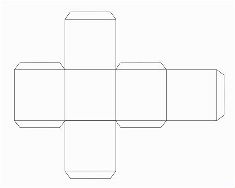 3d Printer Templates Free Of 5 Best Of Printable Cube Template Cut Out ...