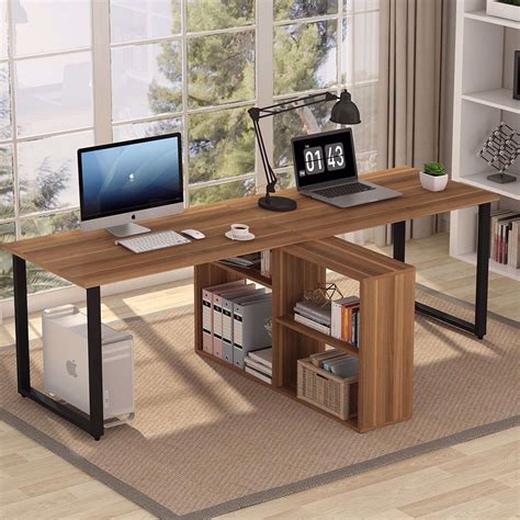 Perfect as a computer desk, 2-person desk, home office desk, writing desk, office desk, cra ...