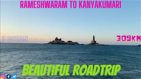 |Rameshwaram To Kanyakumari|Road Trip|Swami Vivekanand Memorial ...