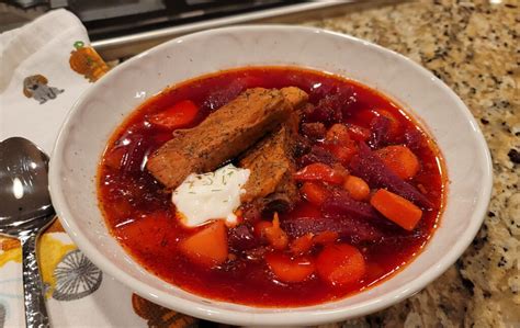 Borscht With Meat – Bright and Fresh Tasting Classic – Food 400°