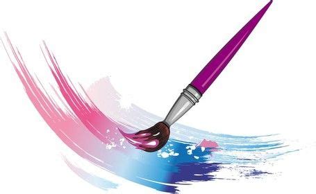 Vector Brush Strokes, Vector Graphic | Painting logo, Art deco paintings, Art brushes