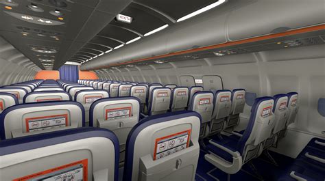 Interior airbus a320 model - TurboSquid 1390826