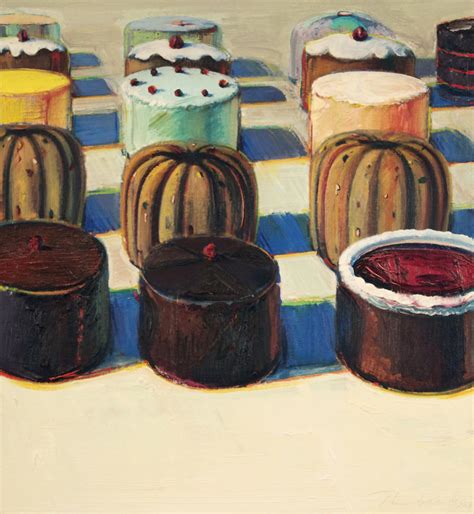 Wayne Thiebaud | Various Cakes | Art Basel