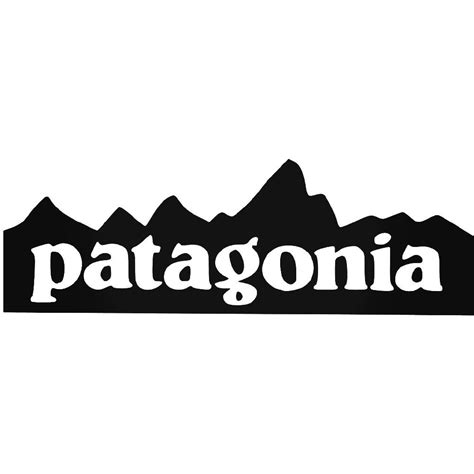 Patagonia Mountain Logo Vinyl Decal Sticker | Brand stickers, Computer sticker, Outdoor stickers