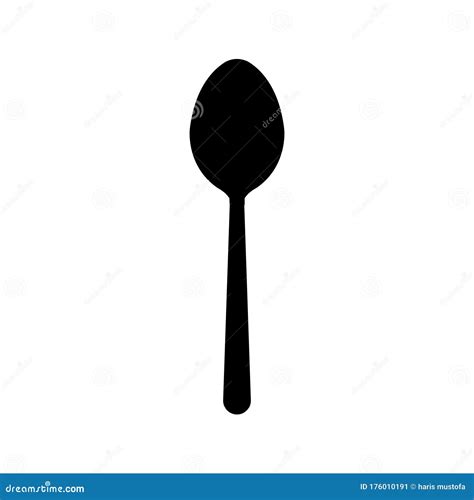 Cutlery Spoon Graphic Design Template Vector Isolated Stock Vector ...