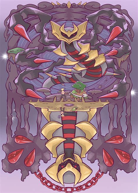 [OC] Giratina Origin Forme & Altered Forme in dedication to 11 Years of ...