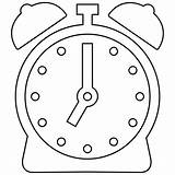 Alarm Clock Emoji coloring page  Free Printable Coloring Pages sketch template