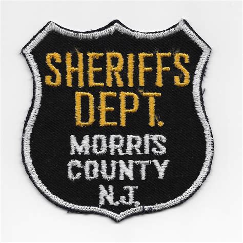 Morris County Sheriff's Department Badge Shape (Defunct) | Flickr