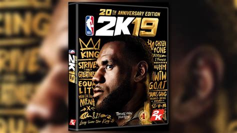 LeBron James officially announced as cover athlete for NBA 2K19 20th ...