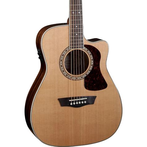 Washburn Heritage Series HF11SCE Acoustic-Electric Folk Guitar | Musician's Friend