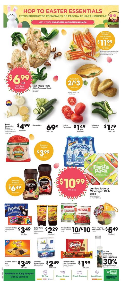 King Soopers Weekly Ad Mar 29 – Apr 04, 2023 (Easter Savings Included)