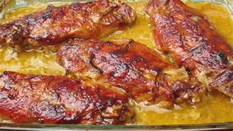 baked turkey wings and rice recipe