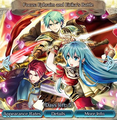 Fire Emblem Heroes - Ephraim / Eirika summoning and Bound Hero Battle ...