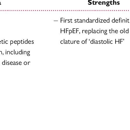 Current definitions and diagnostic criteria of HFpEF | Download ...