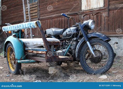 Vintage Sidecar stock image. Image of cycle, transportation - 35713391