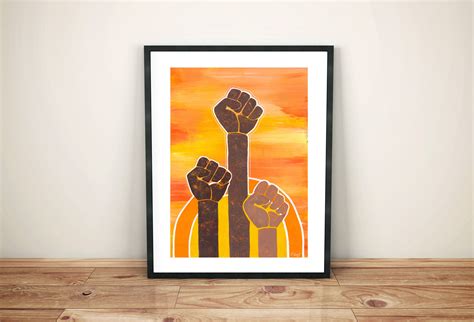 Black Power Black Lives Matter Black Power Art African - Etsy