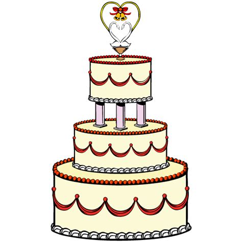 4 wedding cake clip art. | Clipart Panda - Free Clipart Images
