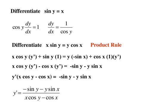 Calculus Implicit Differentiation - ppt download