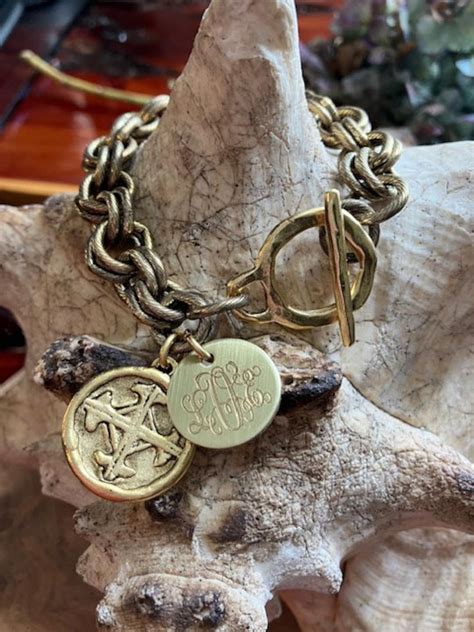 Bracelet, Gold, Serenity Prayer, Toggle, Personalized gold Serenity ...