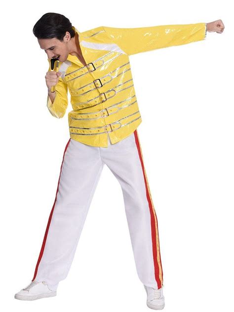 Freddie Mercury Costume | 80s Rock Icon Costume | Party Delights