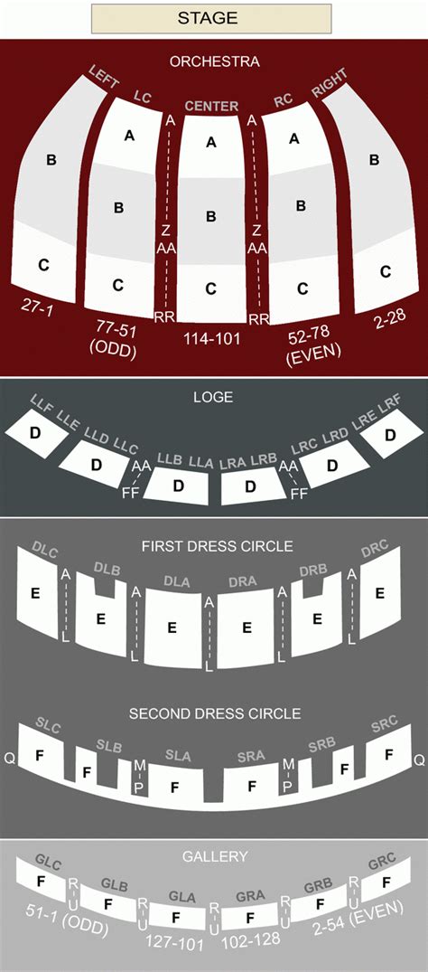 Fox Theatre Atlanta Seating Chart Pit | Cabinets Matttroy