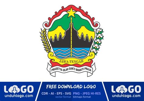 Logo Provinsi Jawa Tengah - Download Vector CDR, AI, PNG.