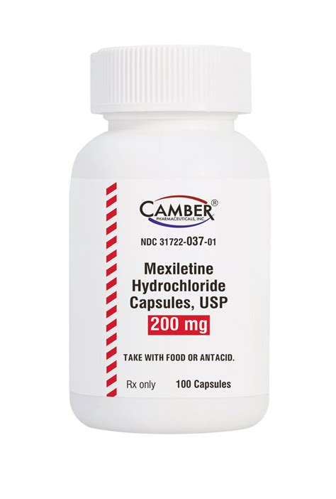 Mexiletine – Camber Pharmaceuticals